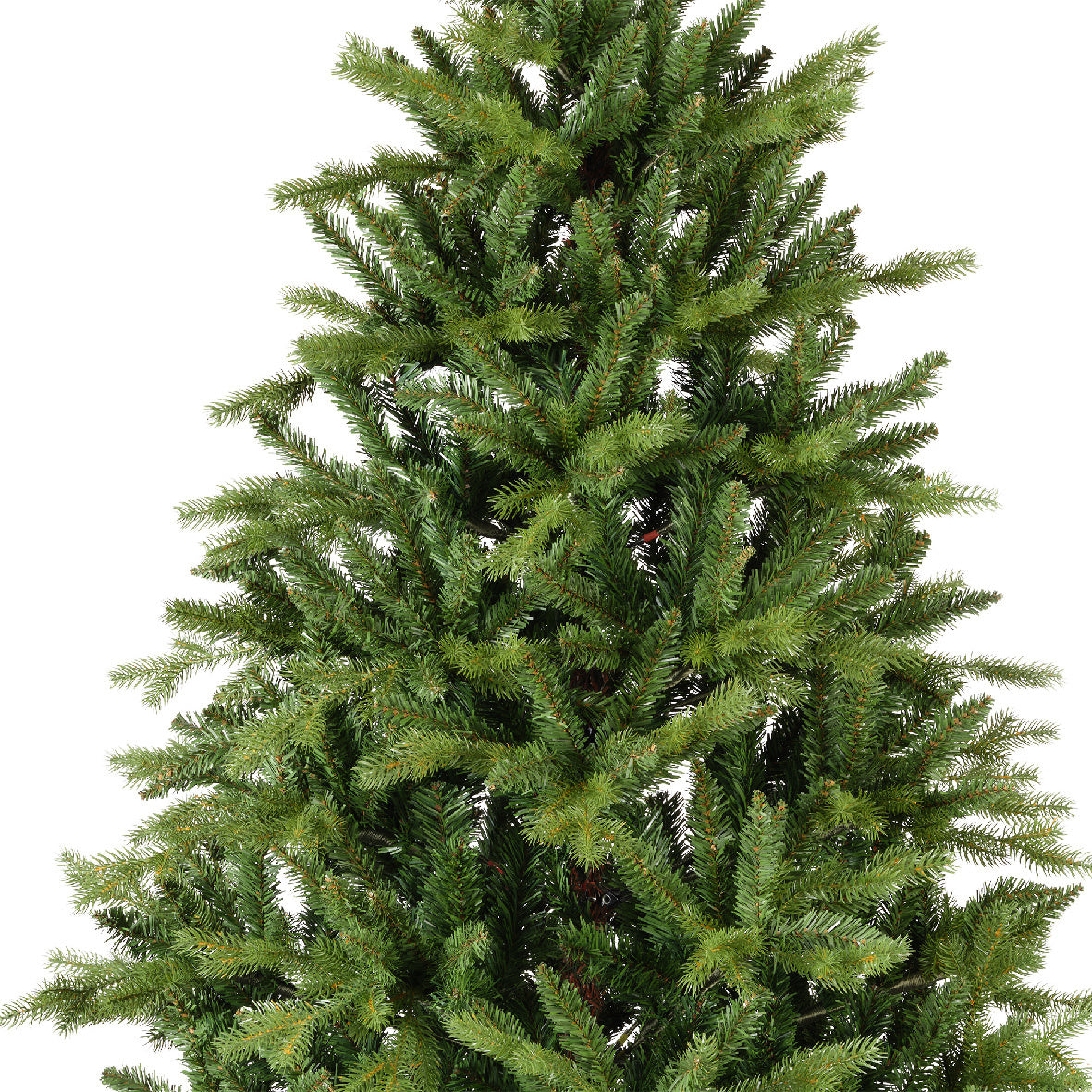 Everlands kunstkerstboom Allison pine met volle groene takken en dicht naaldbed