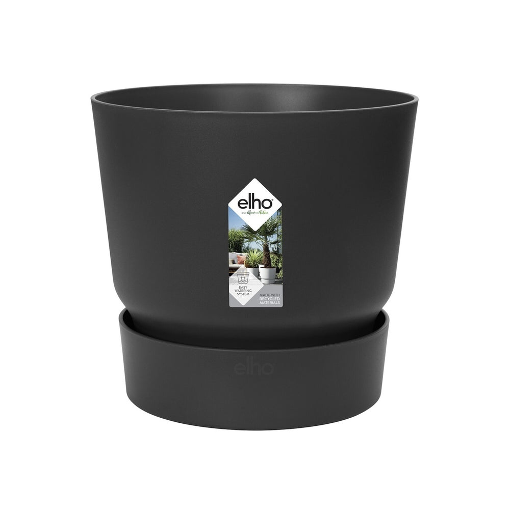 Elho - Greenville Rond | Zwartart | 25 C