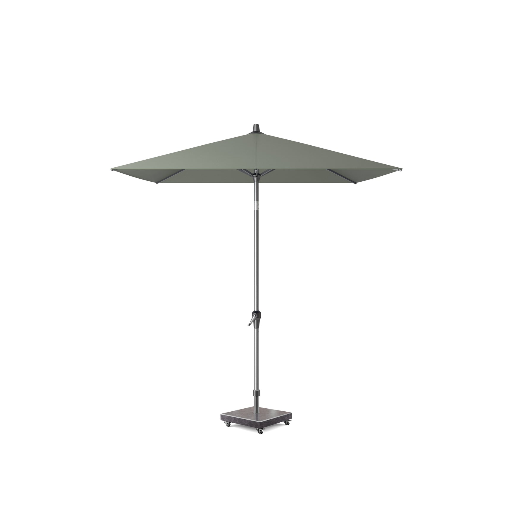 Platinum parasol Riva 250x200 - olijf