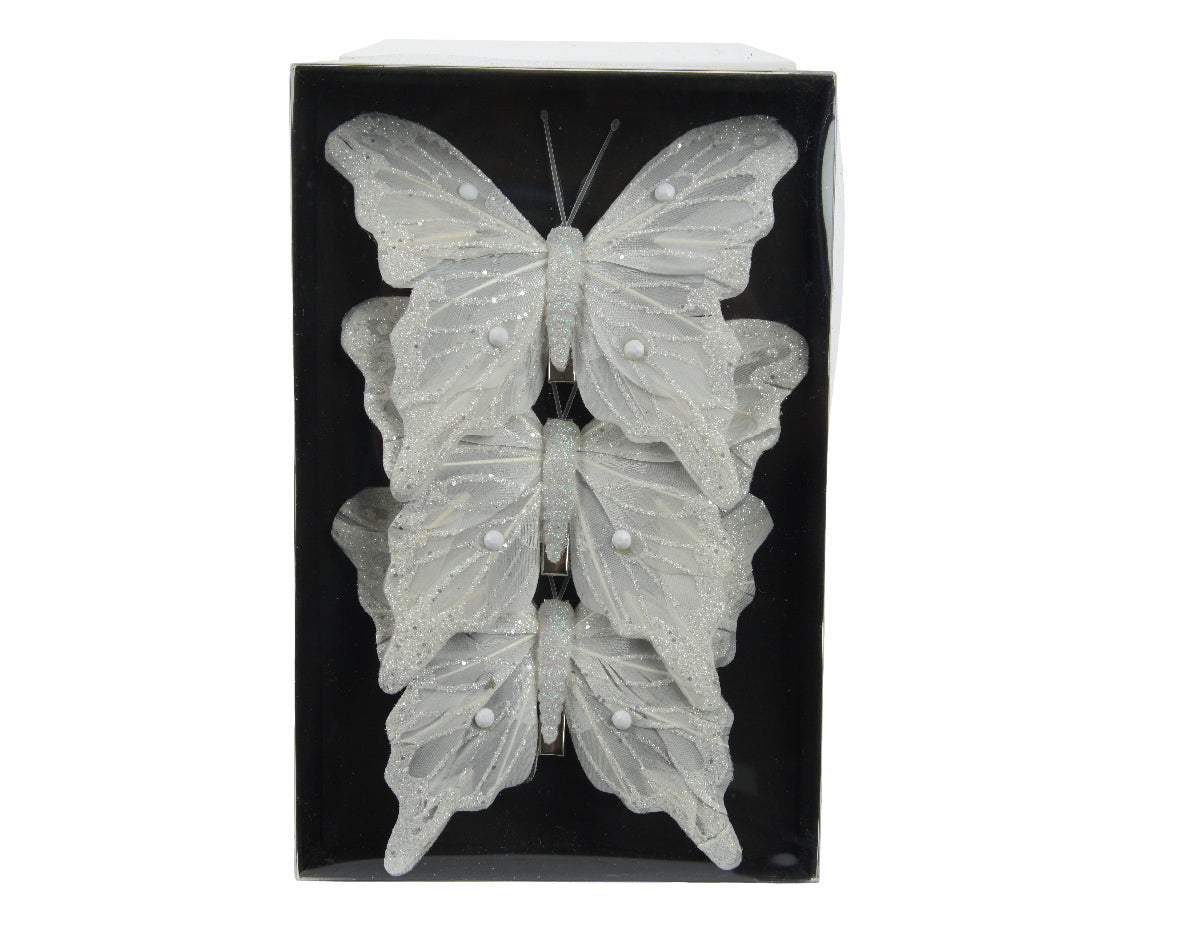 Vlinder veer op clip