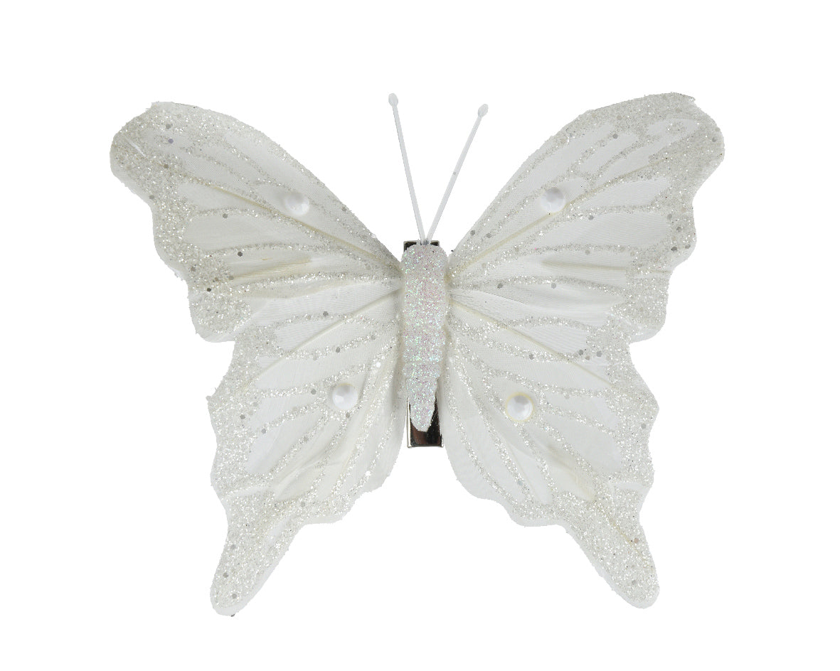 Vlinder veer op clip