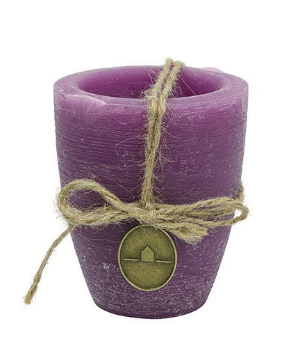 Kaars beker ro Tonnie S Lila
