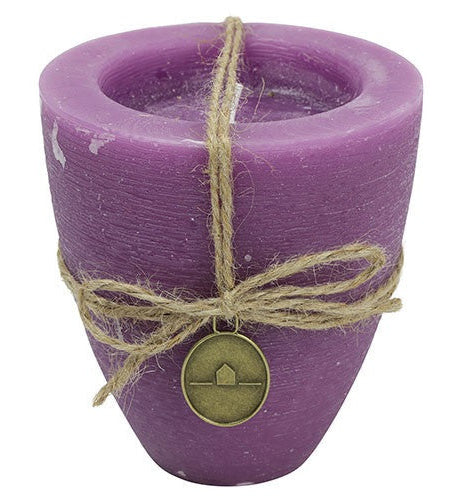 Kaars beker ro Tonnie L Lila
