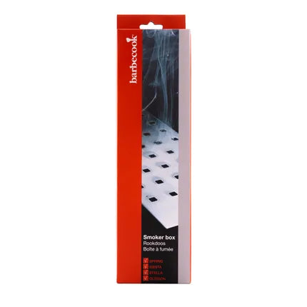 Barbecook - universele smoker box voor rookchips 23.2x9.5x4cm