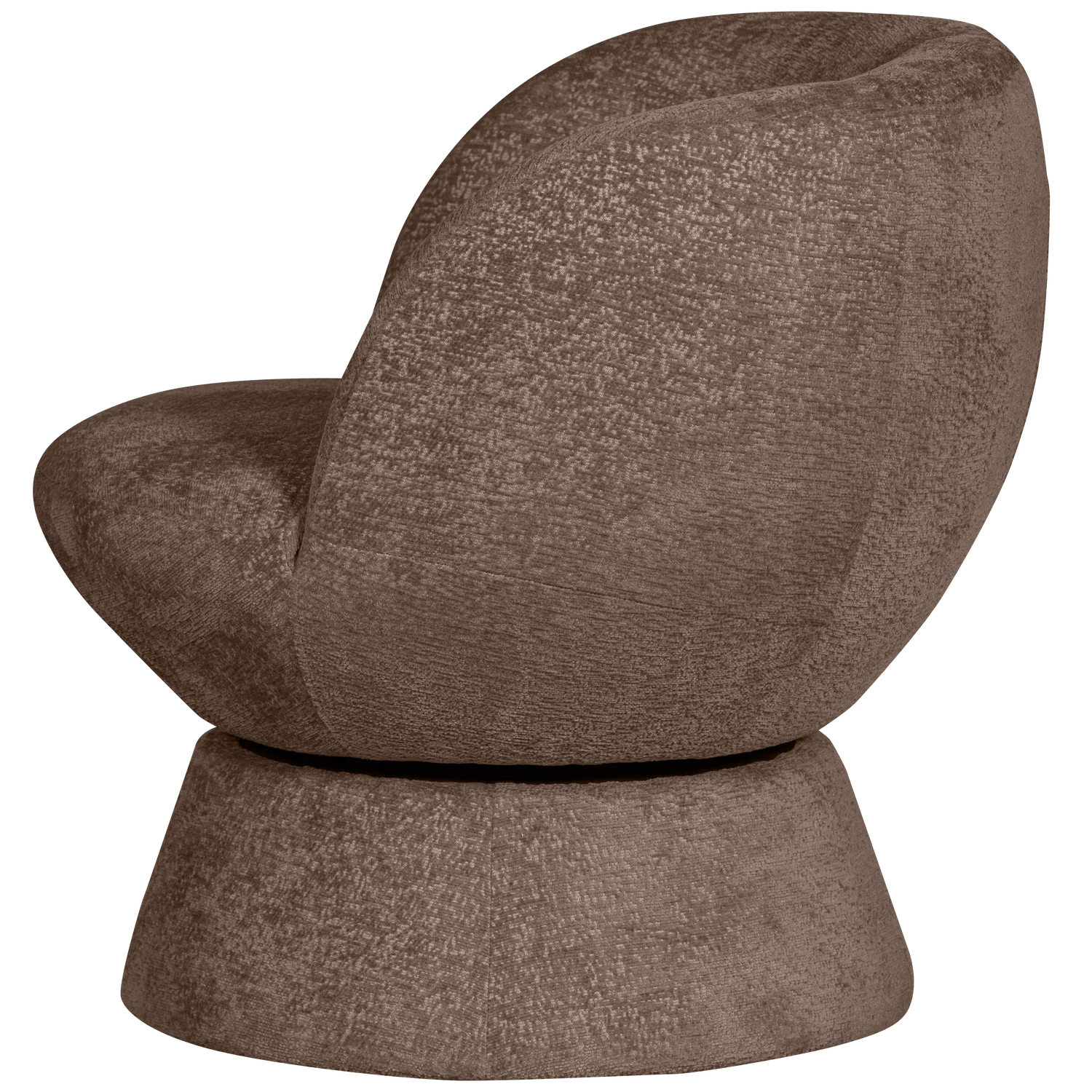 BePureHome - Shuffle draaifauteuil espresso