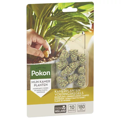 Pokon - Kamerplanten Voedingskegels 10st