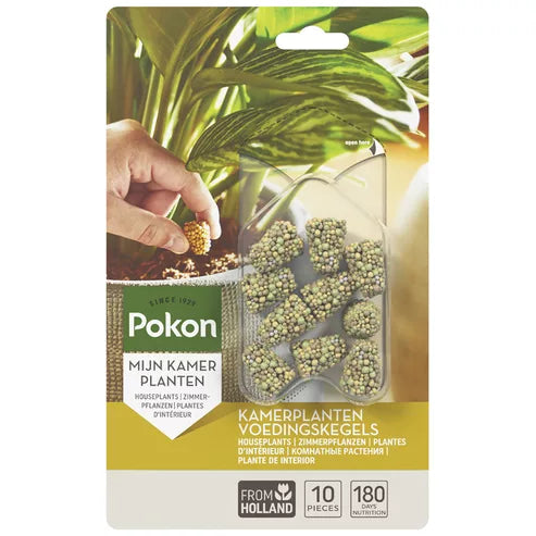 Pokon - Kamerplanten Voedingskegels 10st