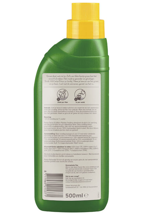 Pokon Terras & Balkon Planten Voeding 500ml