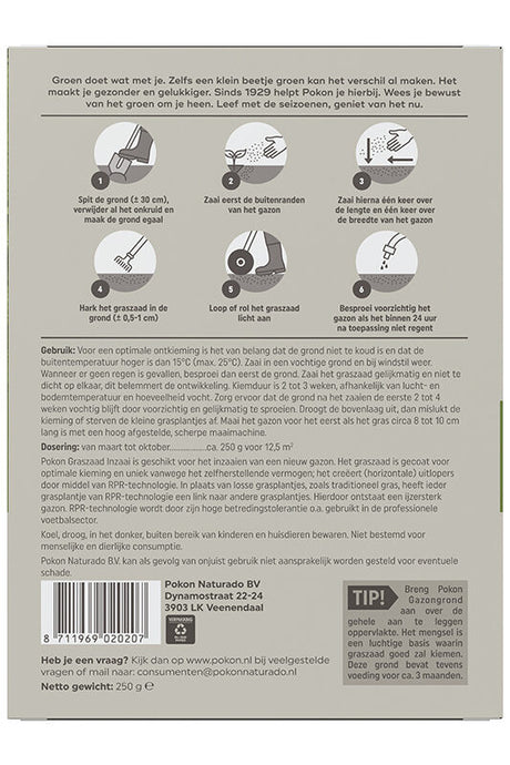 Pokon Graszaad Inzaai 250gr