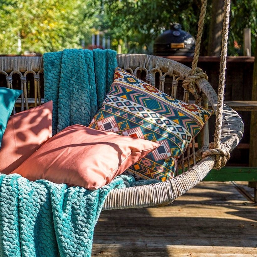 Dutch Decor - Sierkussen Sanssari outdoor Sagebrush Green 45x45 cm