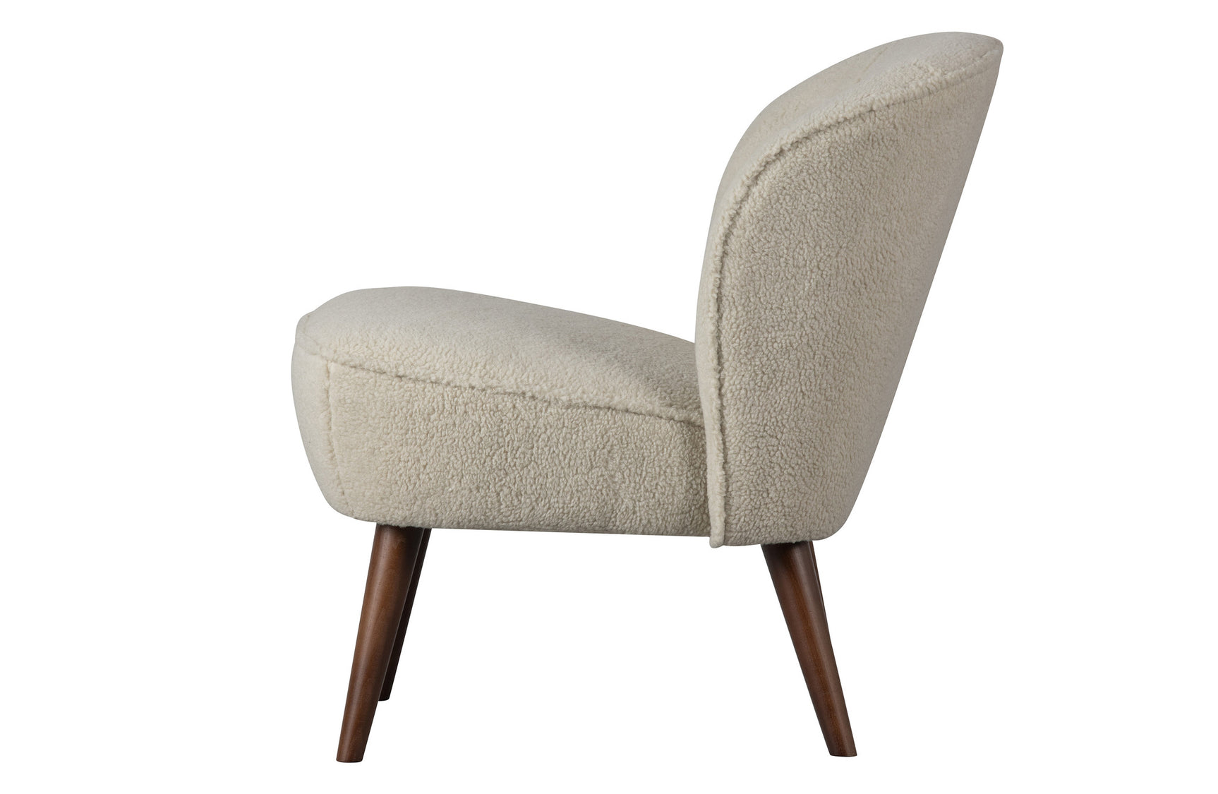 WOOOD - Fauteuil Sara Teddy off white