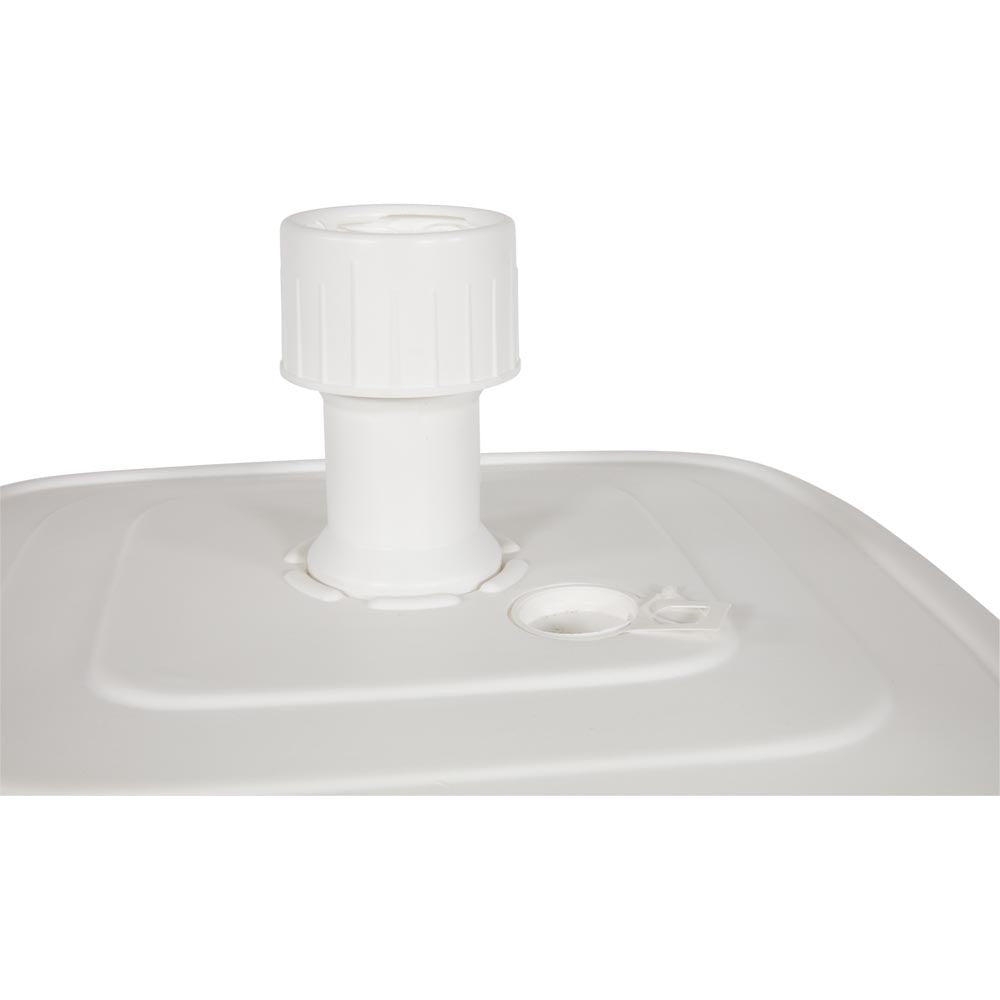 Parasolvoet kunststof vulbaar 50ltr wit
