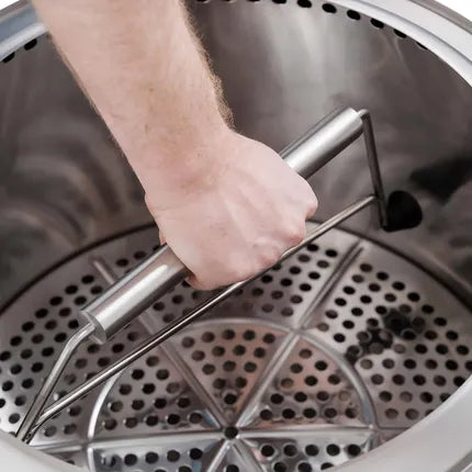 Handvat voor Solo Stove Bonfire in de vuurkorf, verzilverde metalen stangen