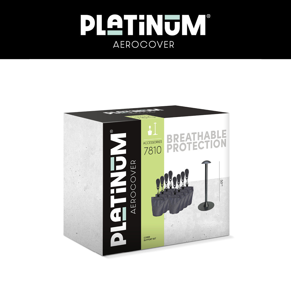 Platinum AeroCover hoessteunset verpakking, doos met ademende bescherming