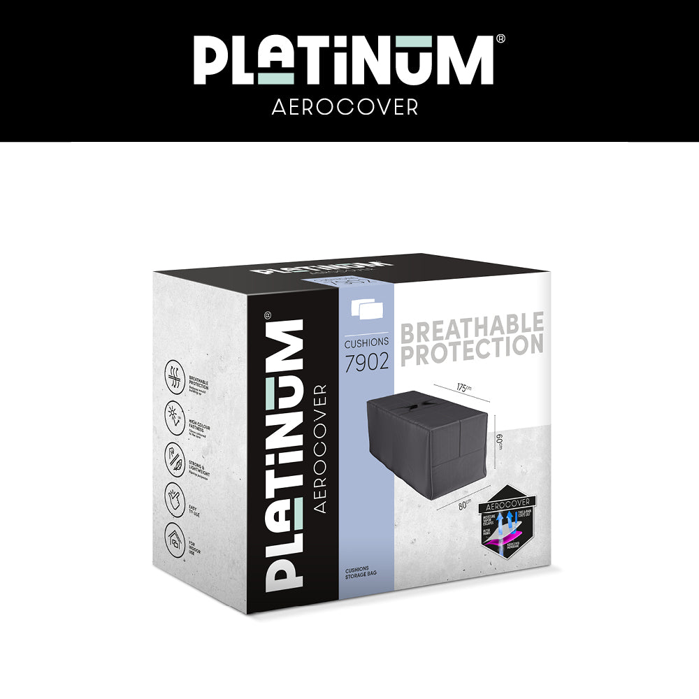Platinum Aerocover kussentas beschermhoes, verpakte set van 175×80×60 cm
