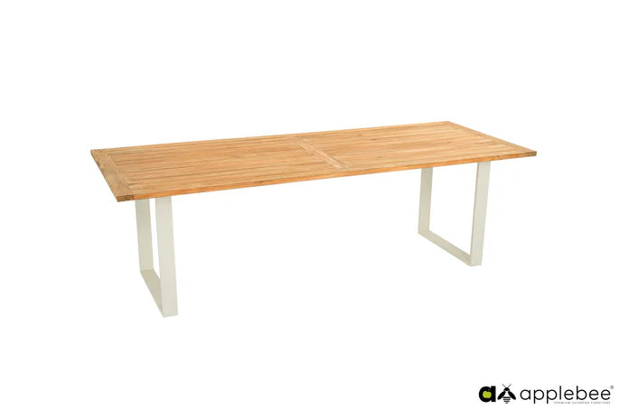 Apple Bee - Condor Teak Diningtafel 240x95 Oyster