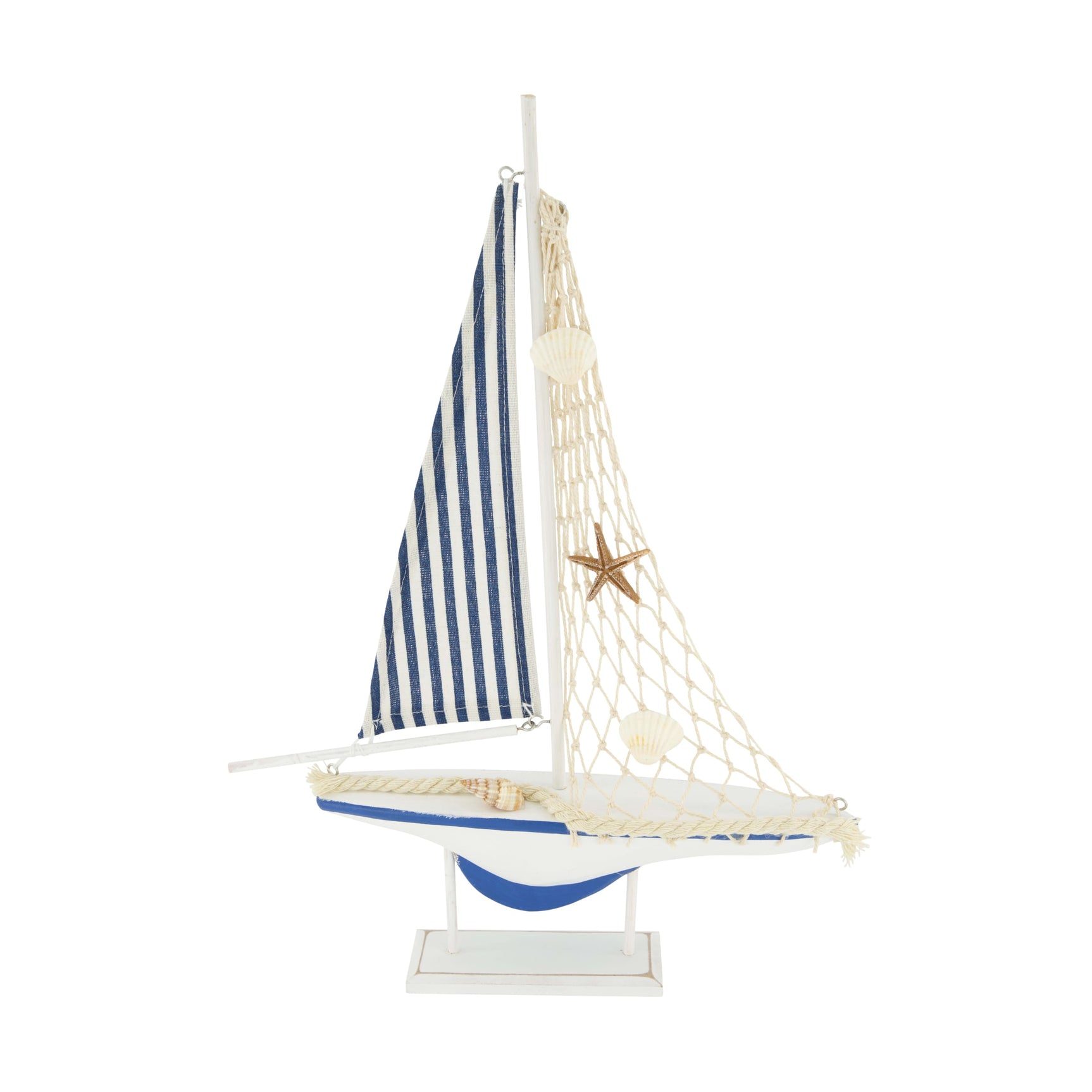 Boot grenenhout met stof op poten FSC