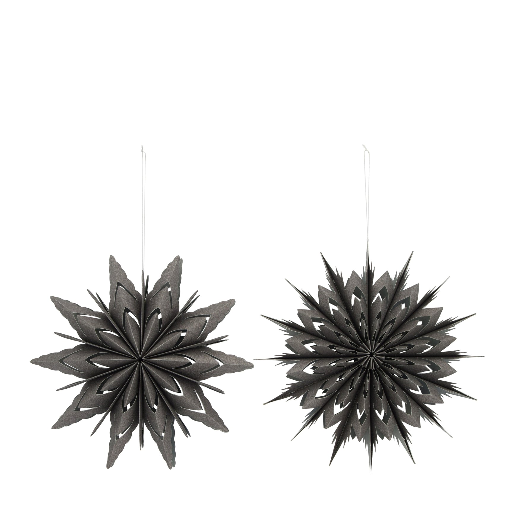 Hanger papier met glitter 30x30x7cm assorti FSC mix 100%