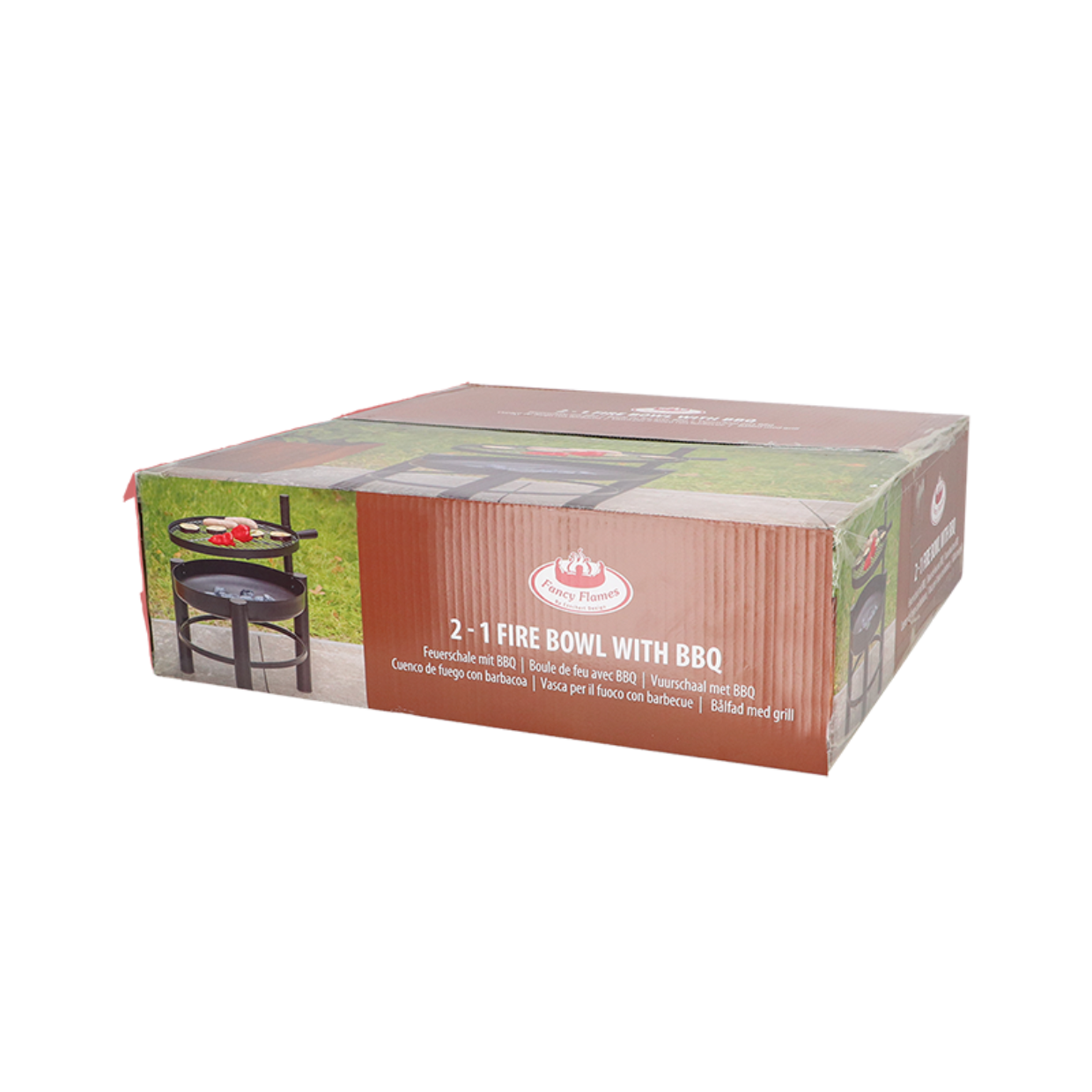 Esschert design - Vuurschaal met BBQ rooster S