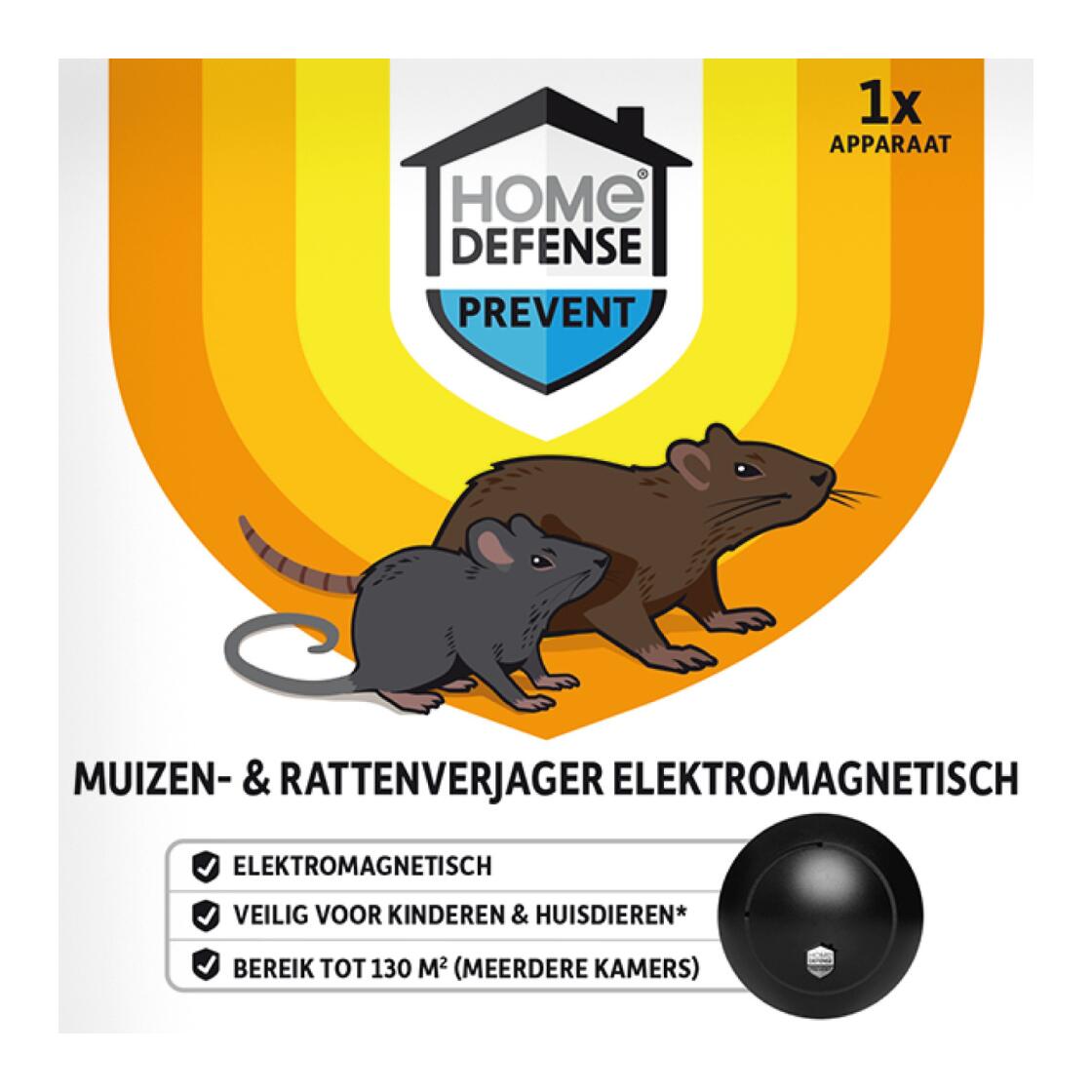 Muizen & Ratten verjager 130m2 - HOME DEFENSE®