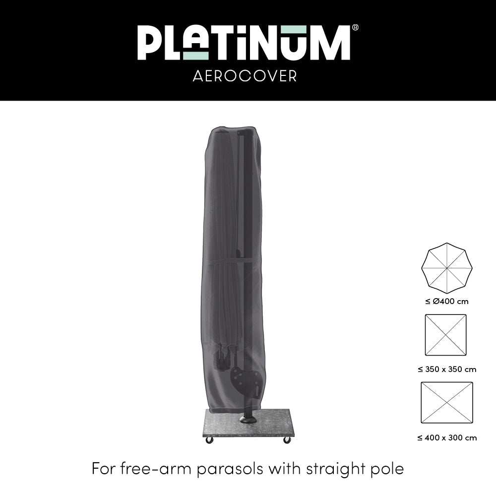 Platinum AeroCover - Zweefparasolhoes H292x60/65