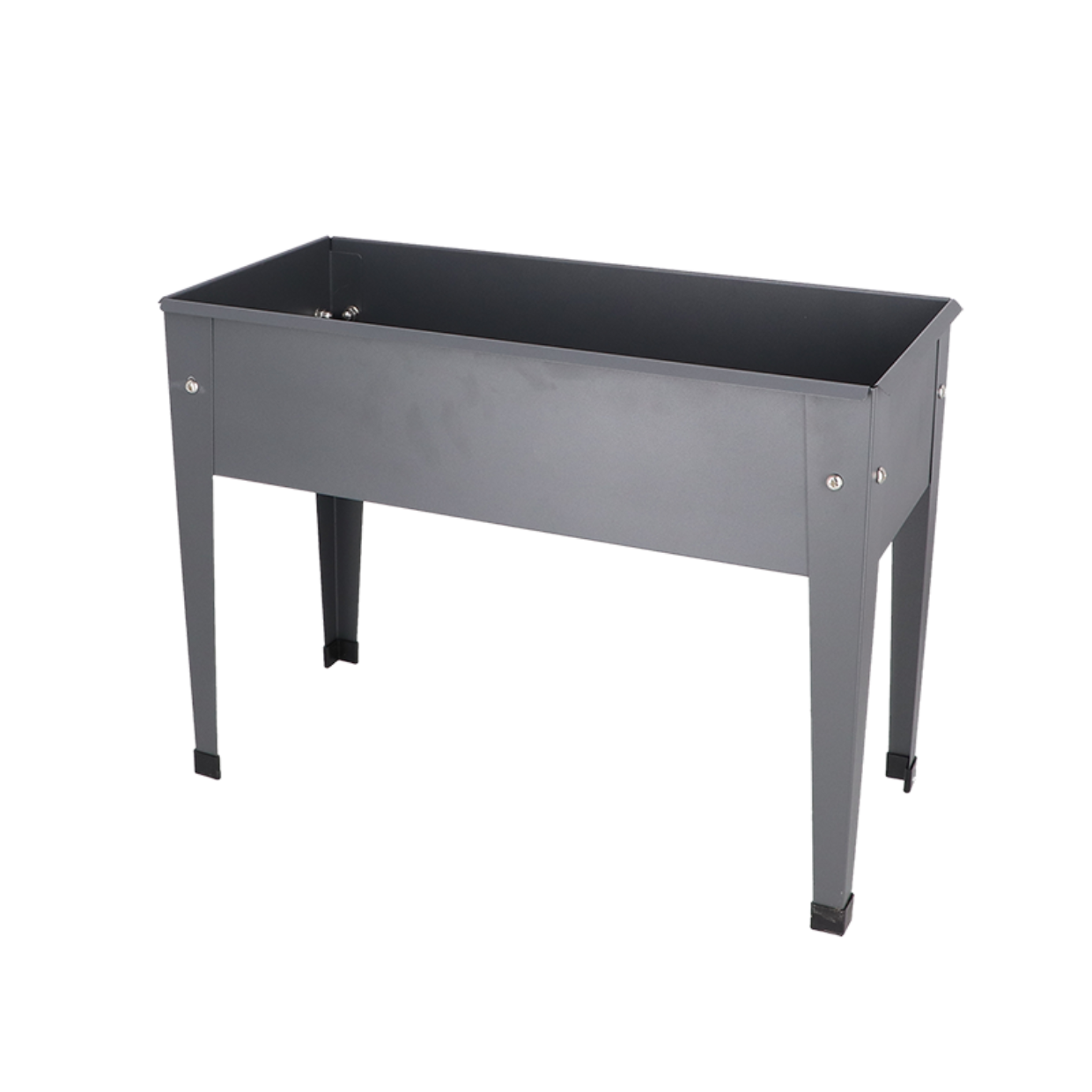 Esschert design - Verhoogde kweekbak metaal antrac. S