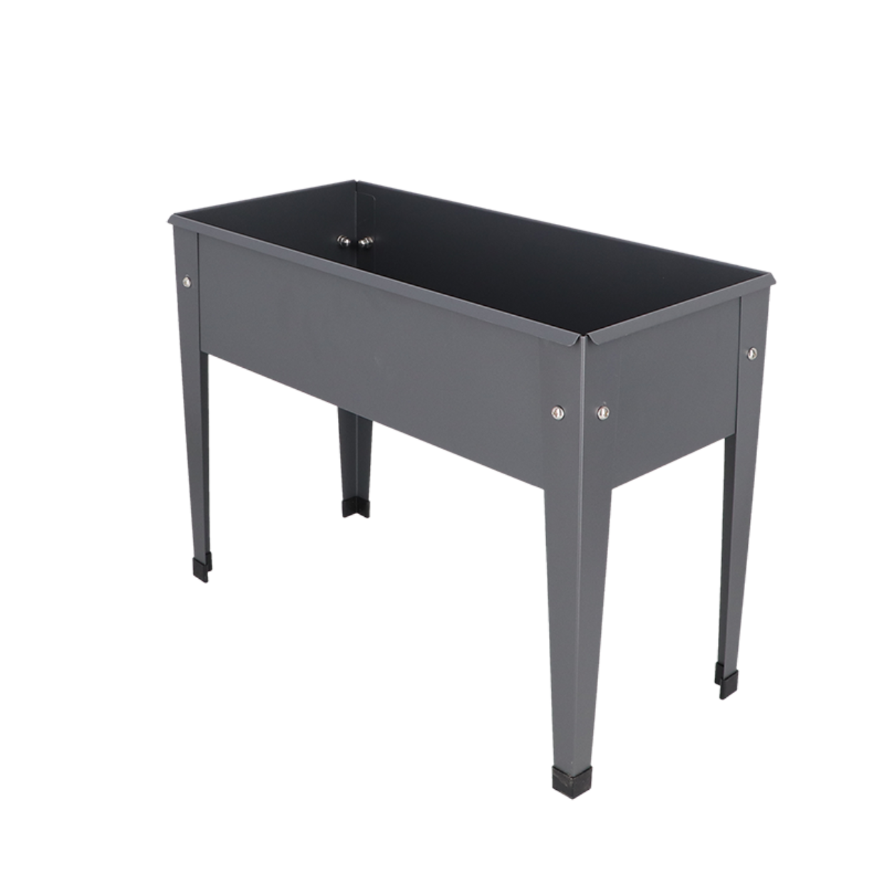 Esschert design - Verhoogde kweekbak metaal antrac. S