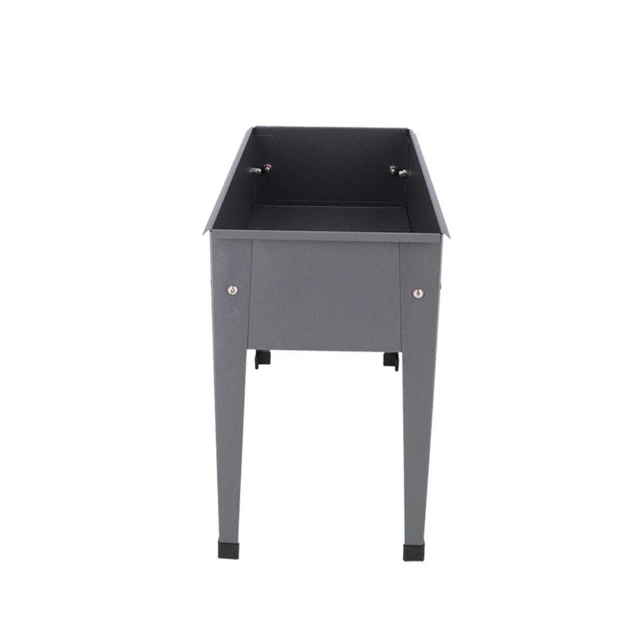 Esschert design - Verhoogde kweekbak metaal antrac. S