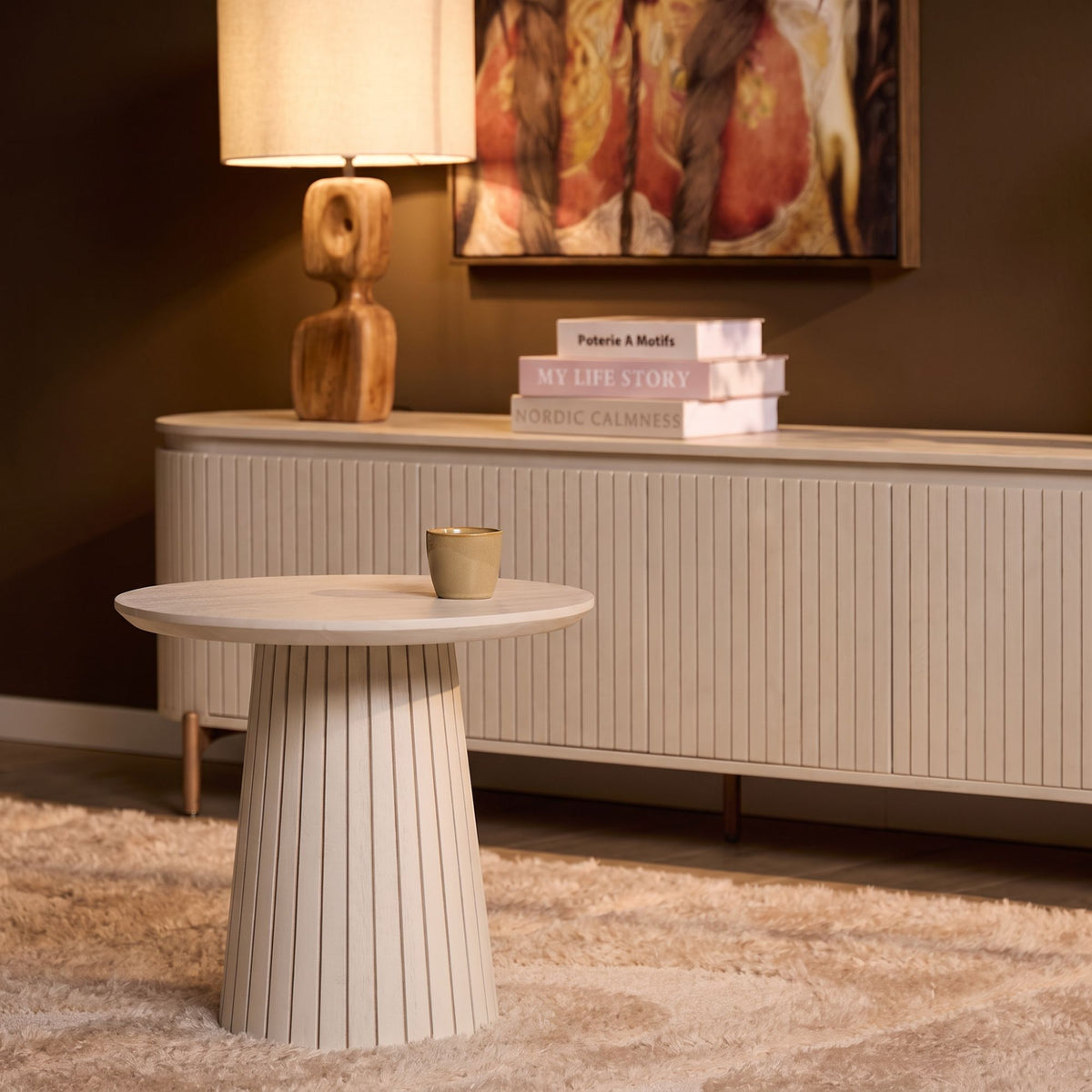 Starfurn - Salontafel Solana Zand Mangohout 50 cm