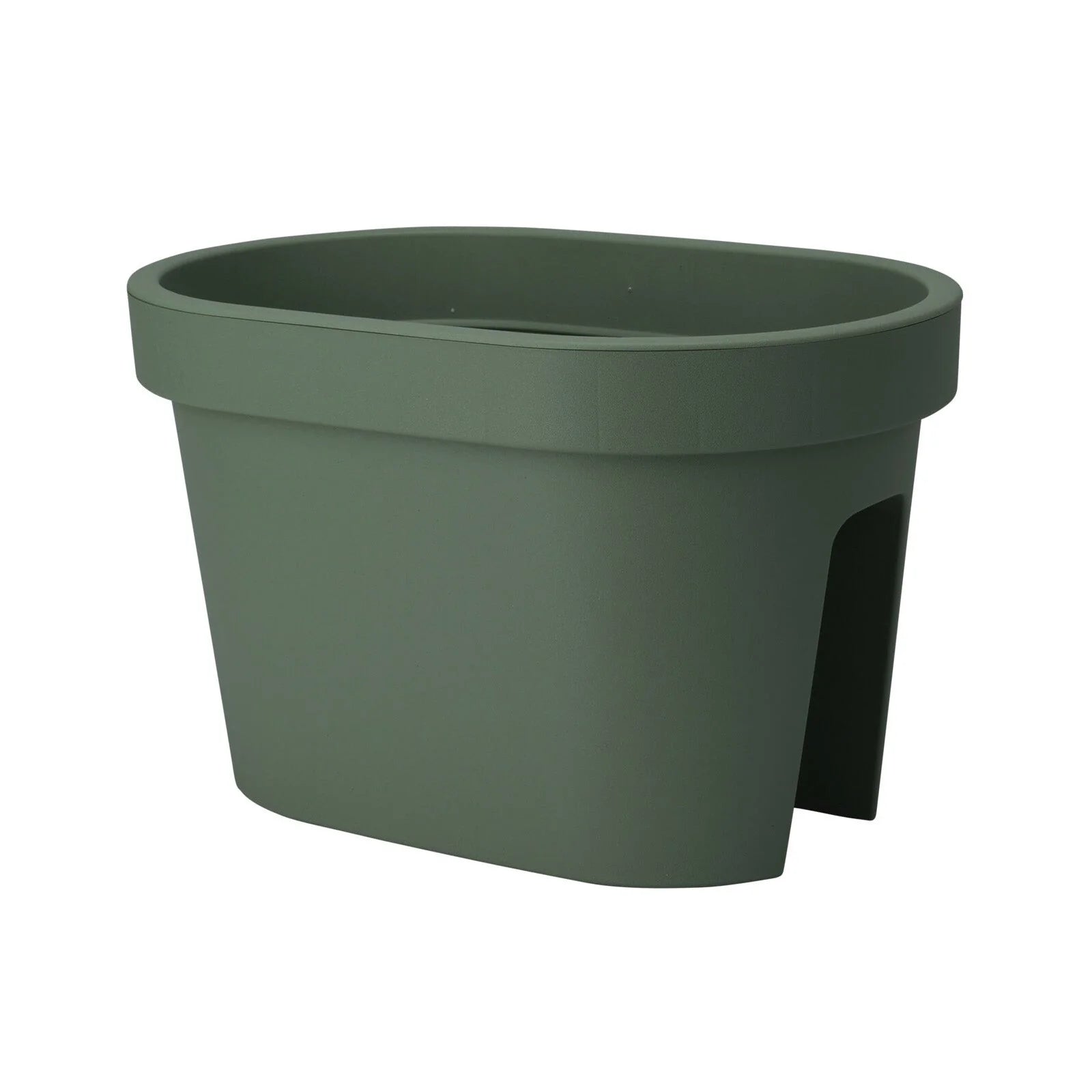 Balkonbak 27x40x25cm groen