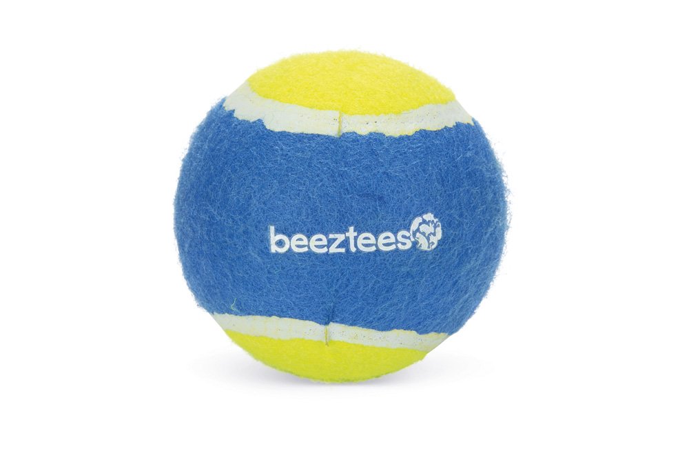 Beeztees - fetch tennisbal blw/gl 10