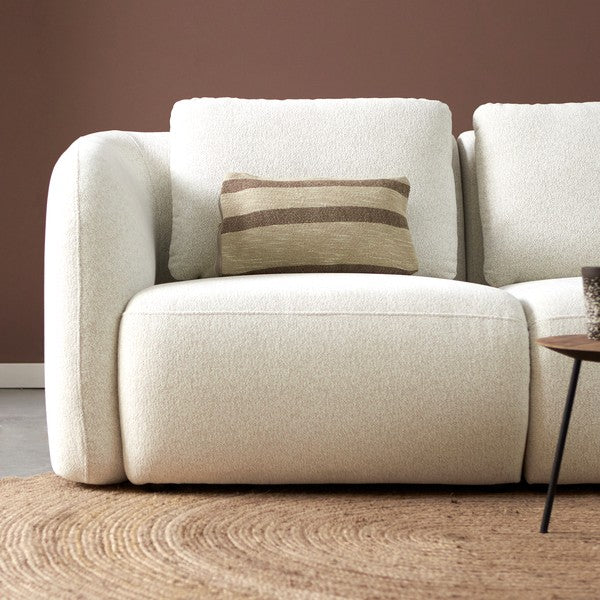 CLOUD met ottoman rechts - Raven 22