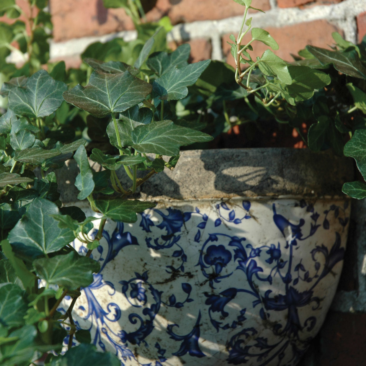 Esschert design - Aged ceramic muurhanger