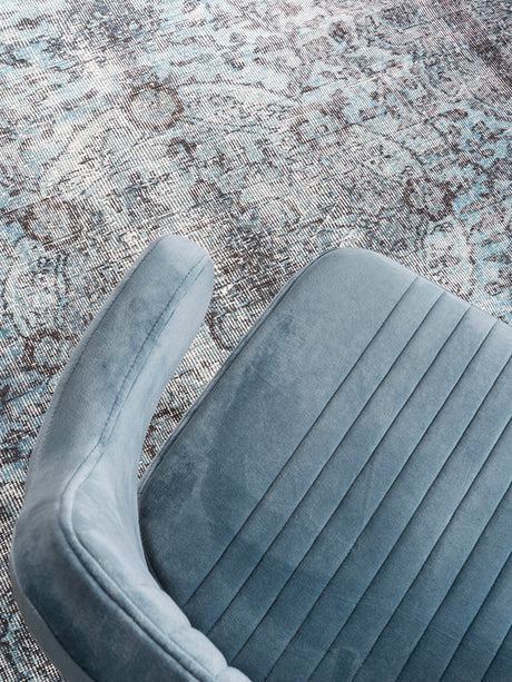 Vloerkleed Mila Blue 160 x 230 cm