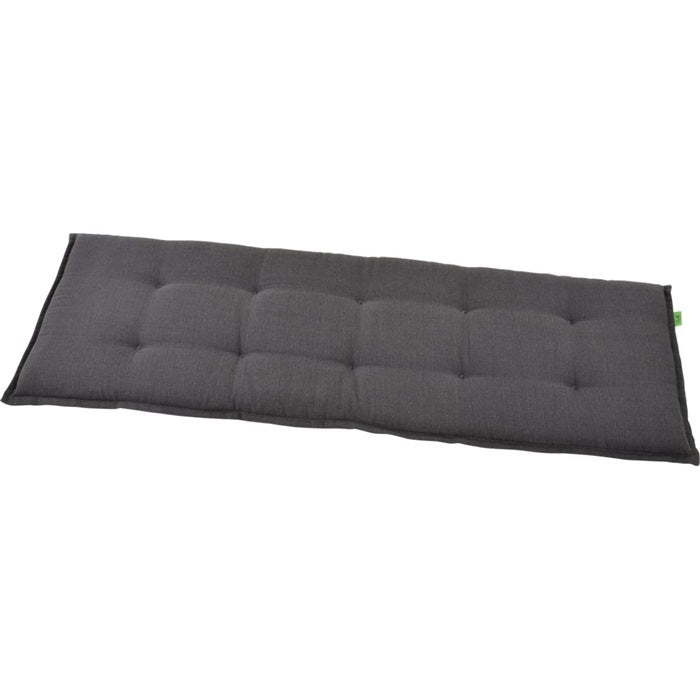 Bankkussen antraciet 150cm, 6cm dik