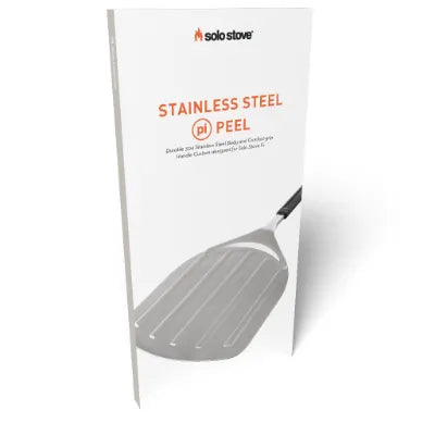 Verpakkingsdoos met Solo Stove RVS pizzaspatel-silhouet
