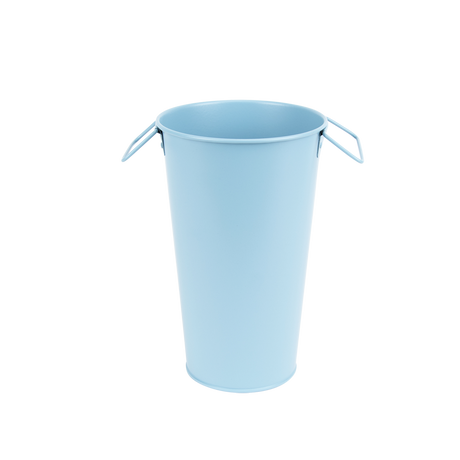 Esschert design - 50 tinten blauw vaas - 18cm (per stuk)
