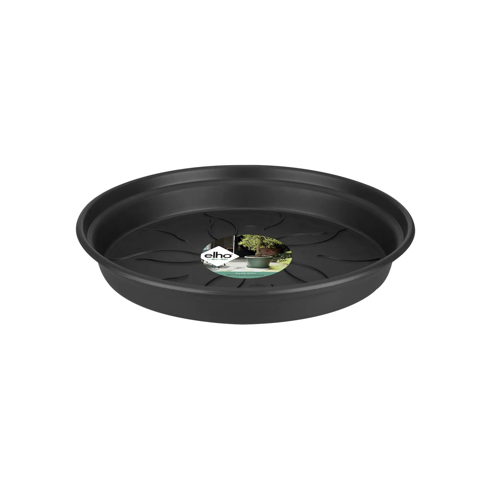 Elho - gb saucer 29cm living black