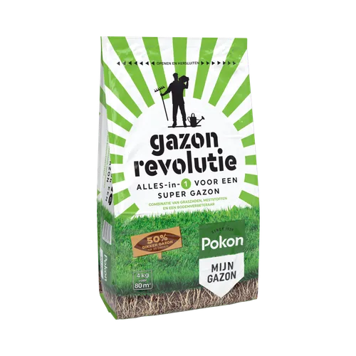 Pokon - Gazon Revolutie 4kg voor 80m2