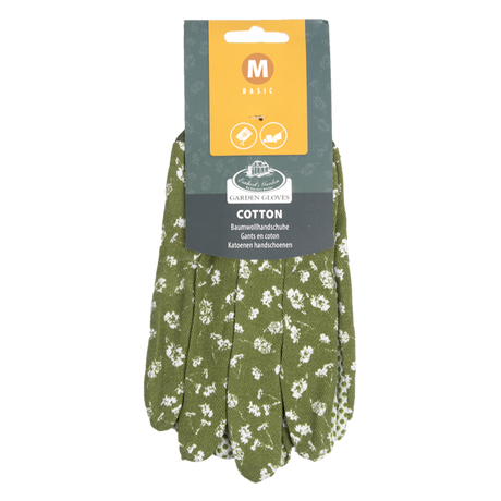Esschert Design - Katoenen tuinhandschoenen M assorti