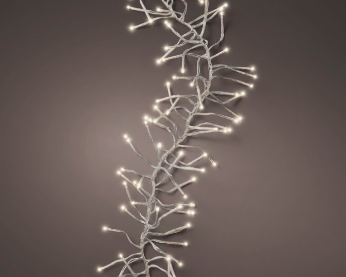 Vertakte lichtboom met warmwitte LED’s op takken