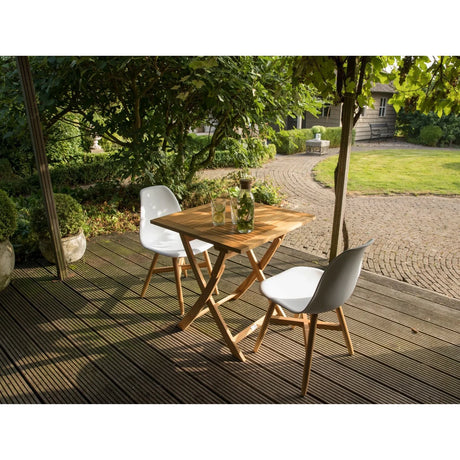 Exotan - Folding inklaptafel tuin teak 70x70cm