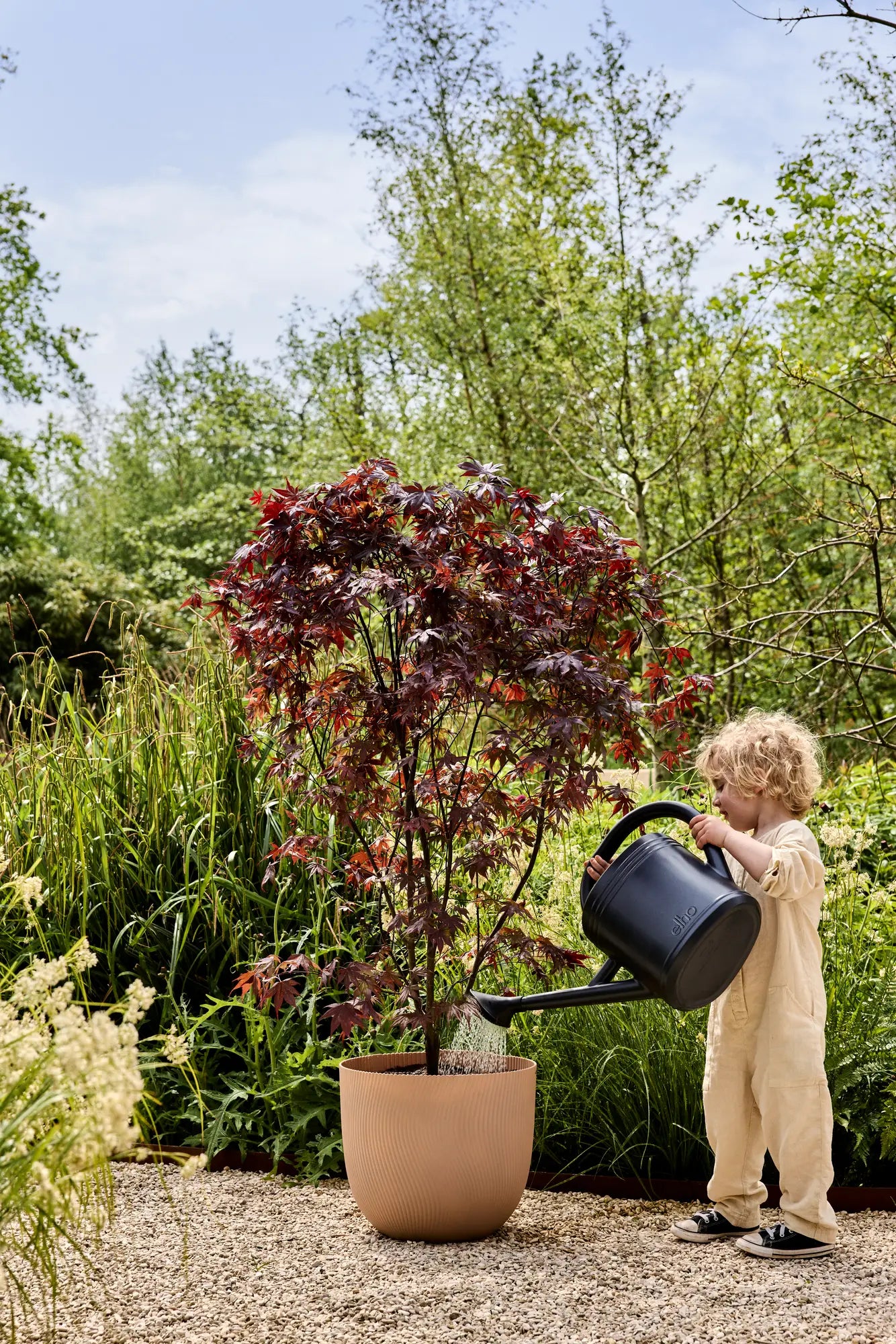 Elho - sereh rond 30cm koele klei