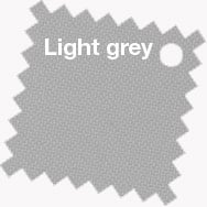 Lichtgrijs parasoldoek met gestructureerd weefsel