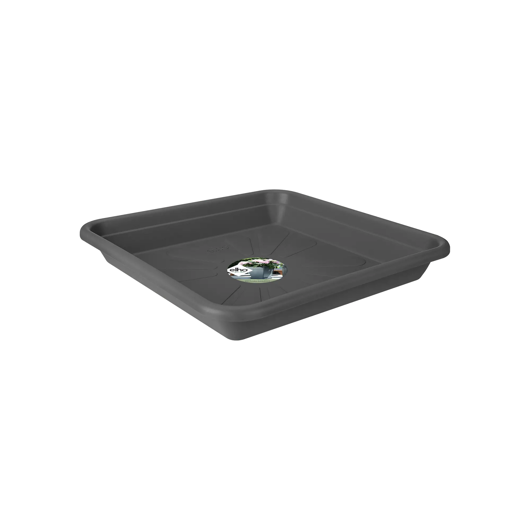 Elho - Schotel vierkant Antraciet | 35