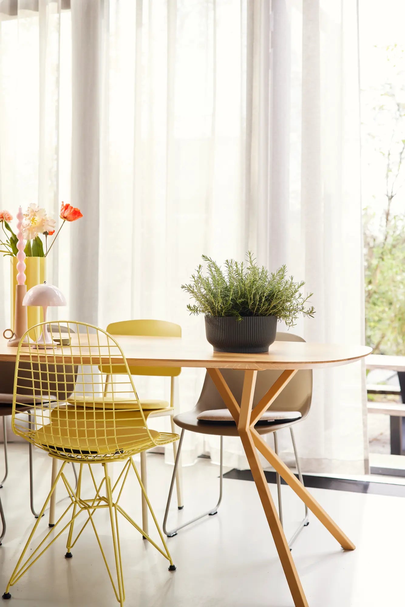 Elho - vibes fold bowl 25cm antraciet