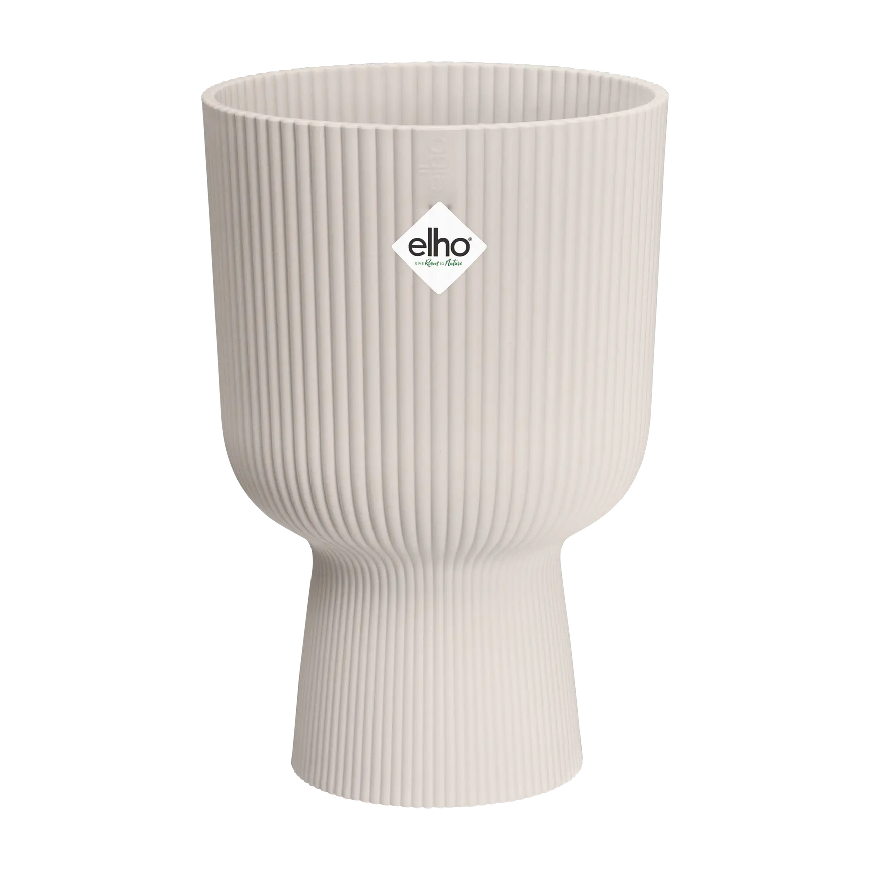 Elho - vibes fold coupe 30 linnen wit