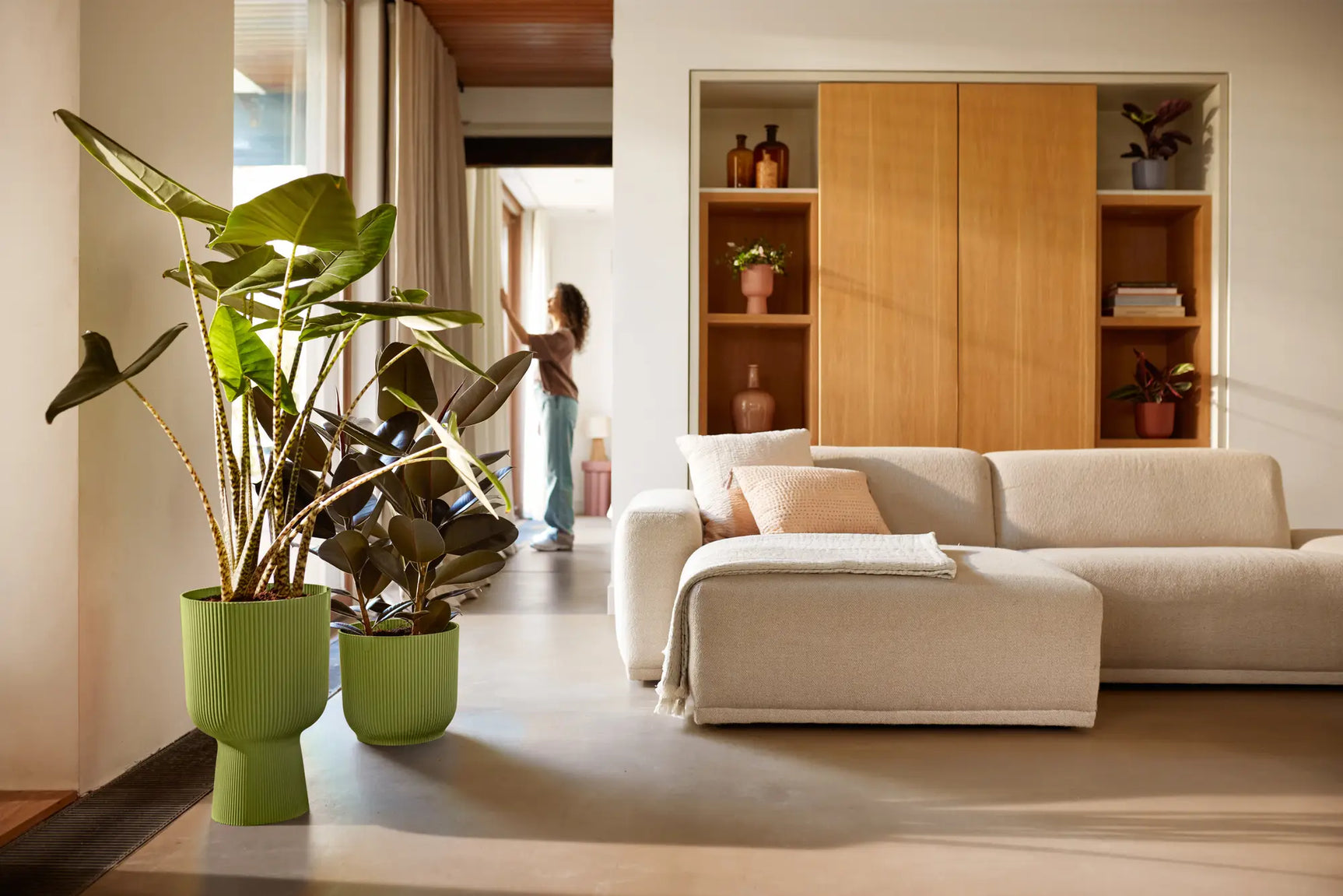 Elho - vibes fold coupe 30cm varengroen