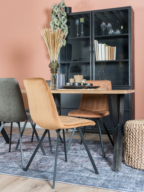 Vloerkleed Yves Antraciet 160 x 230 cm