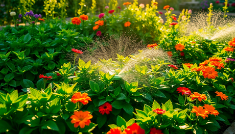 Maak je tuin bloeiend met de juiste bewatering